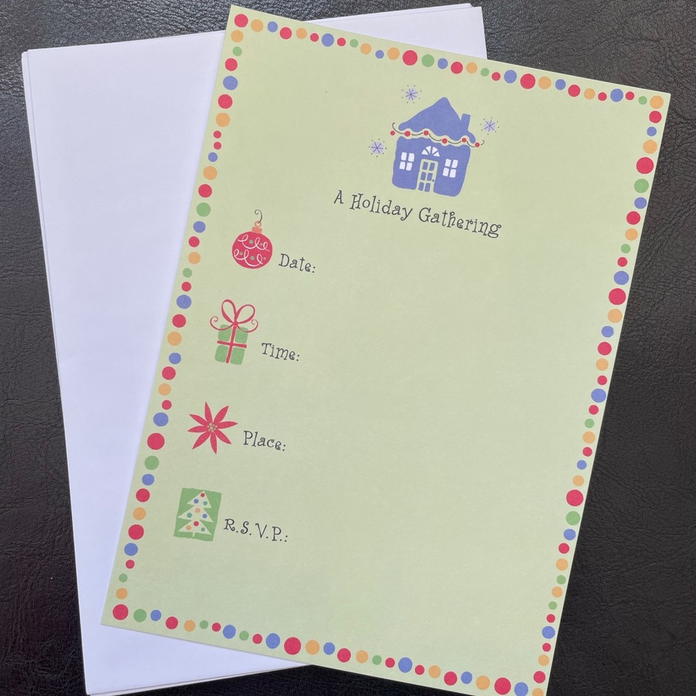 Papyrus Holiday Party Gathering Invitation Cards